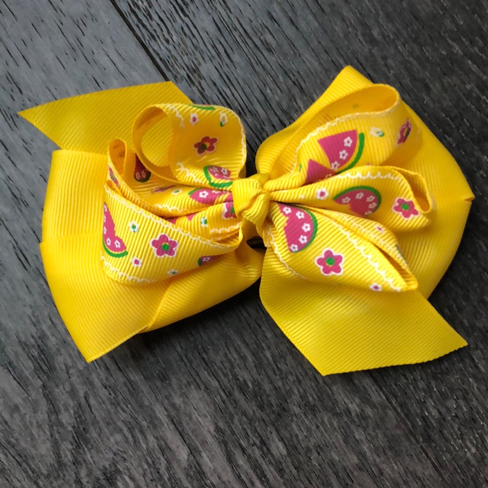Bundle of six super cute girl’s hair bows - Picture 4 of 5